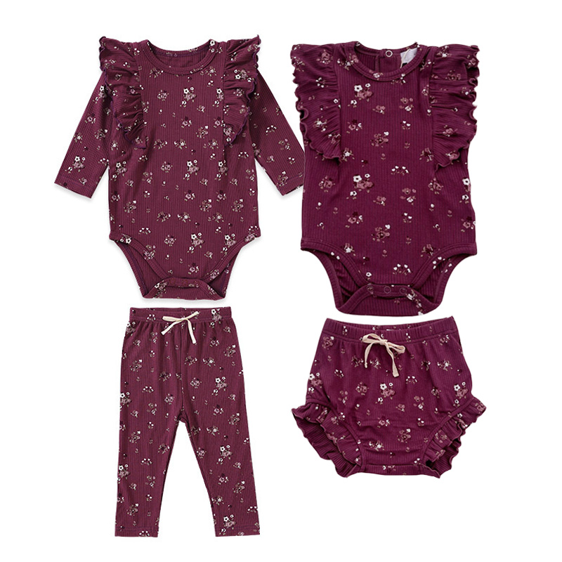 0-24M Newborn Baby Girl Clothe - Newborn Baby Girl Romper Floral recension och pris