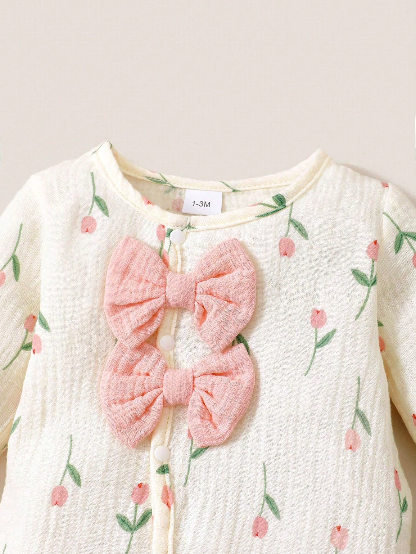 Baby Girl Spring and Autumn Lo - Newborn Baby Girl Romper Floral recension och pris