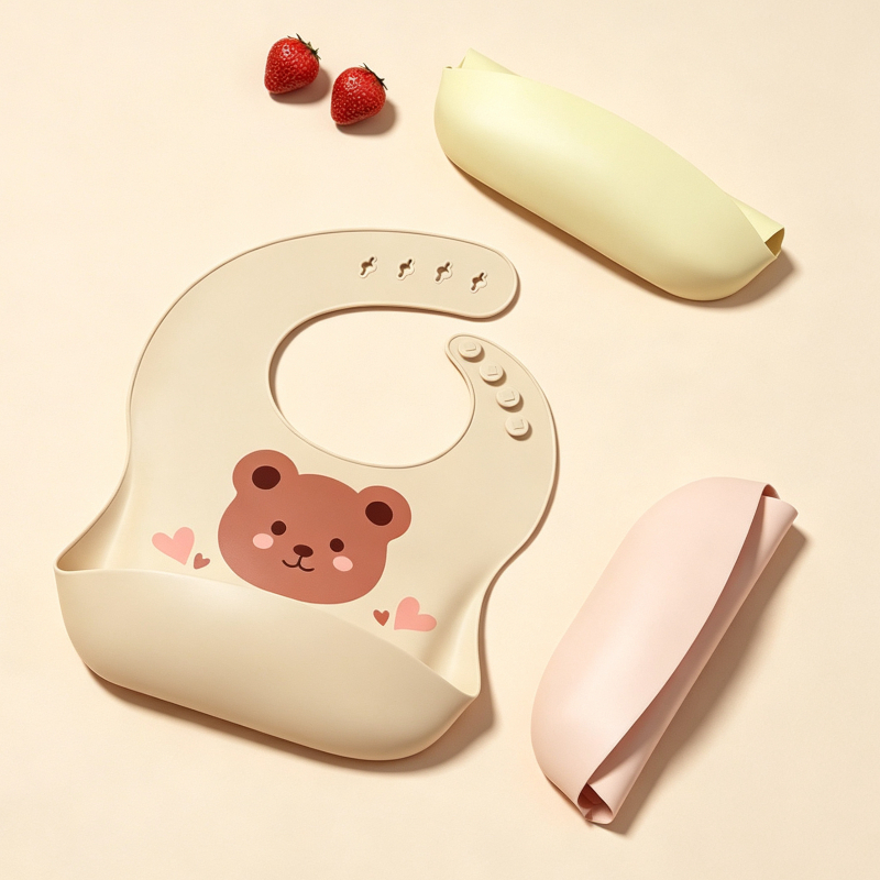 Waterproof Baby Bibs Soft Sili - Waterproof Baby Bibs Silicone recension och pris