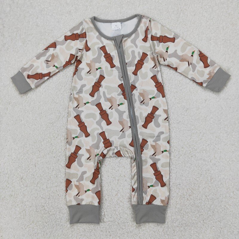 8.21 Bamboo Fly Blue Pumpkin L - Cotton Baby Onesies Zipper recension och pris